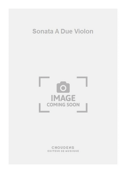 Sonata A Due Violon