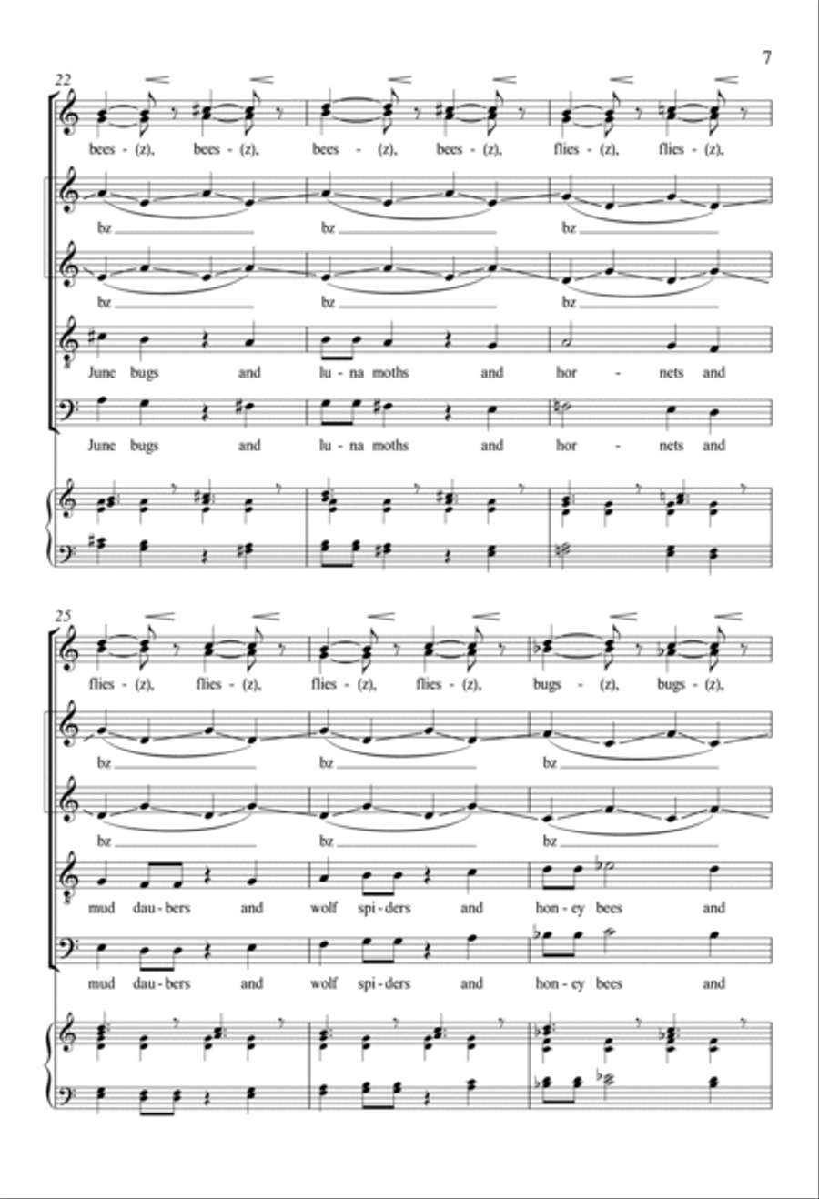 Due South: 3. Bugs Due South: 3. Bugs 4-Part scores gallery preview page 6