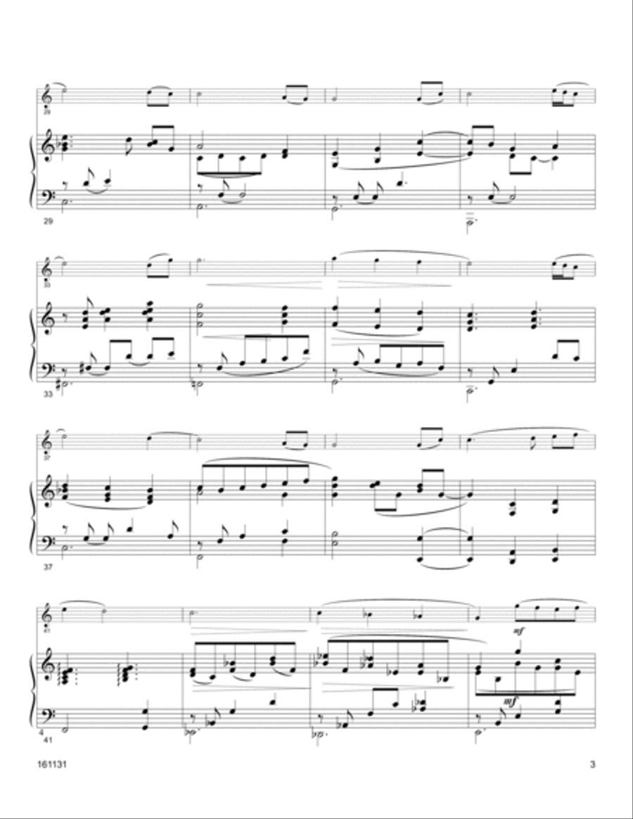 Amazing Grace Violin Solo scores gallery preview page 3