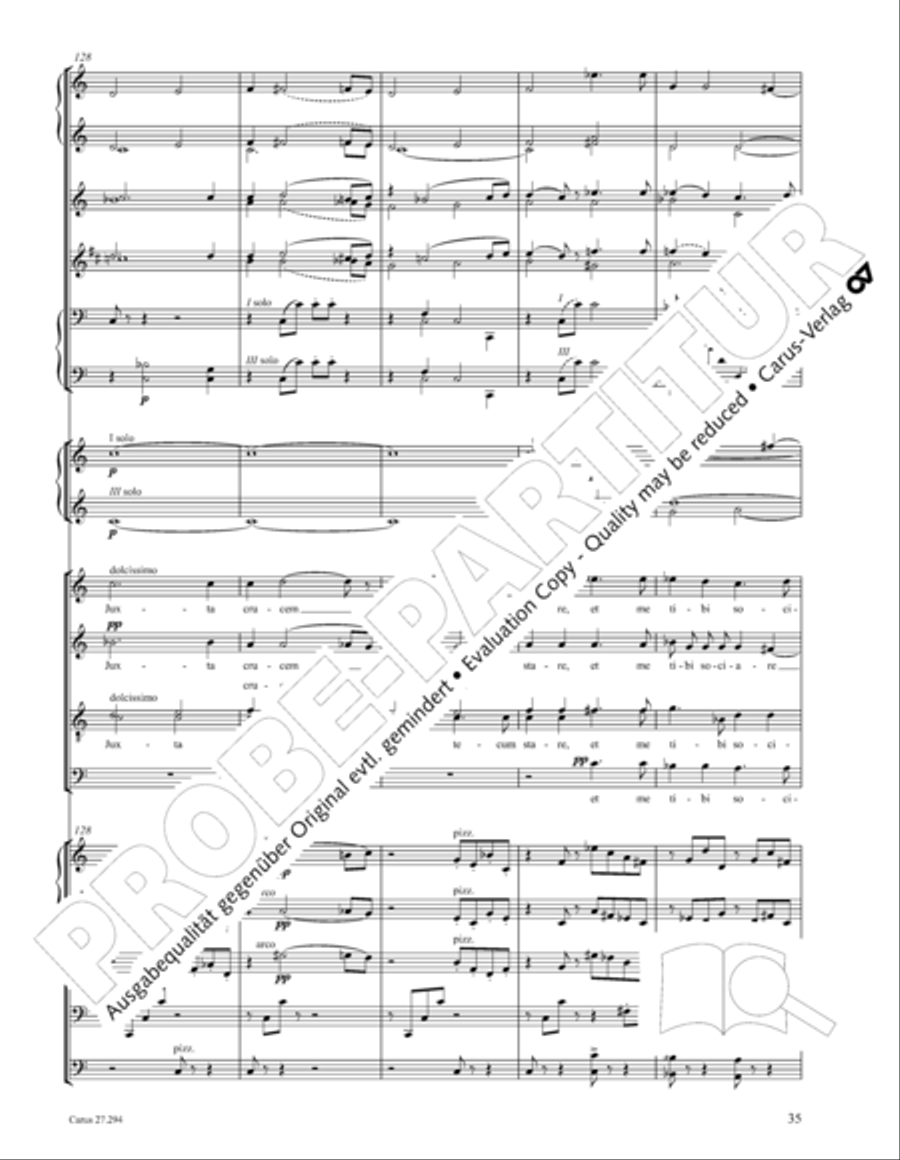 Stabat mater Stabat mater 4-Part scores gallery preview page 36