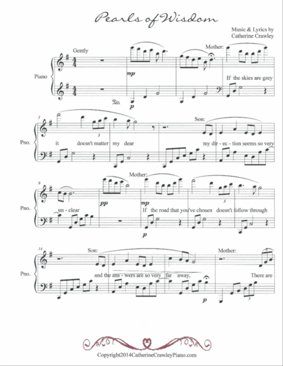 Pearls of Wisdom Piano Method scores gallery preview page 1