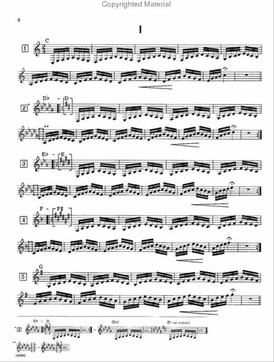 Thirty Velocity Studies B-Flat Trumpet scores gallery preview page 2