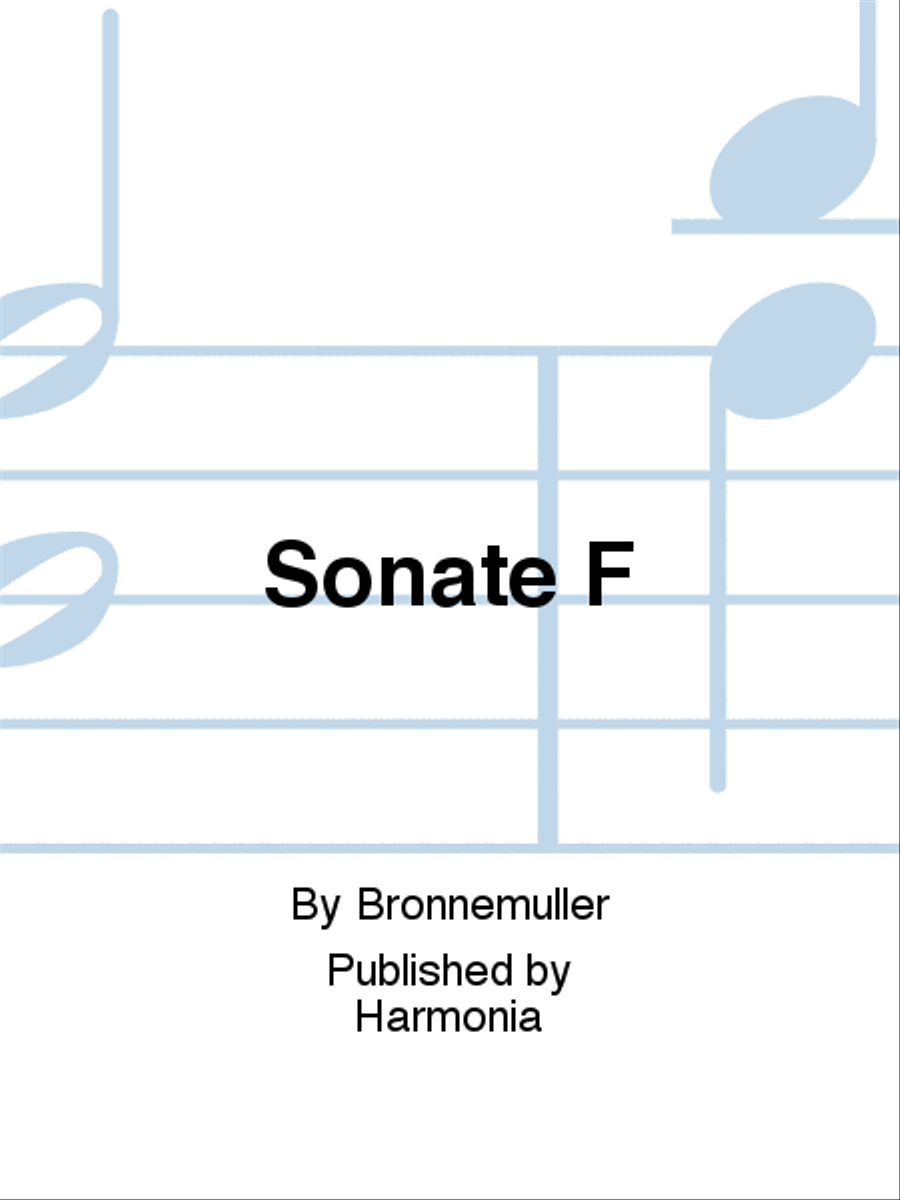 Sonate F Alto Recorder scores gallery preview page 1