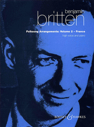 Book cover for Folksong Arrangements - Volume 2: France