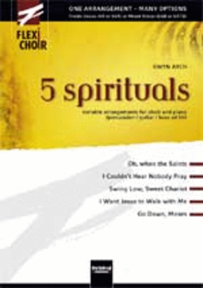 Book cover for 5 Spirituals (Flexichoir)