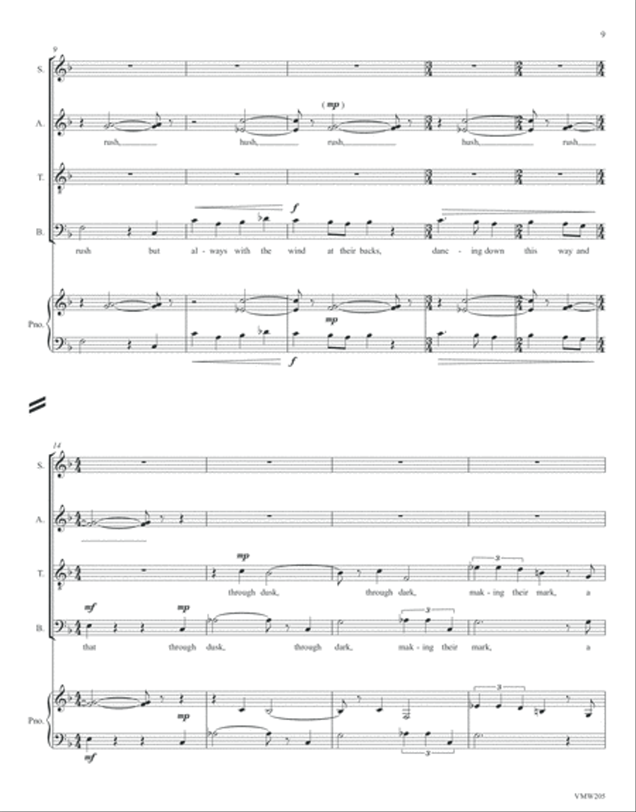 Winter Soul 4-Part scores gallery preview page 7