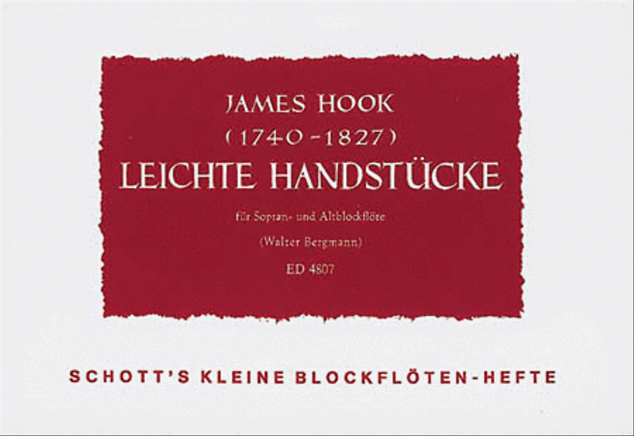 Leichte Handstucke (Easy Pieces) Woodwind Duet scores gallery preview page 1