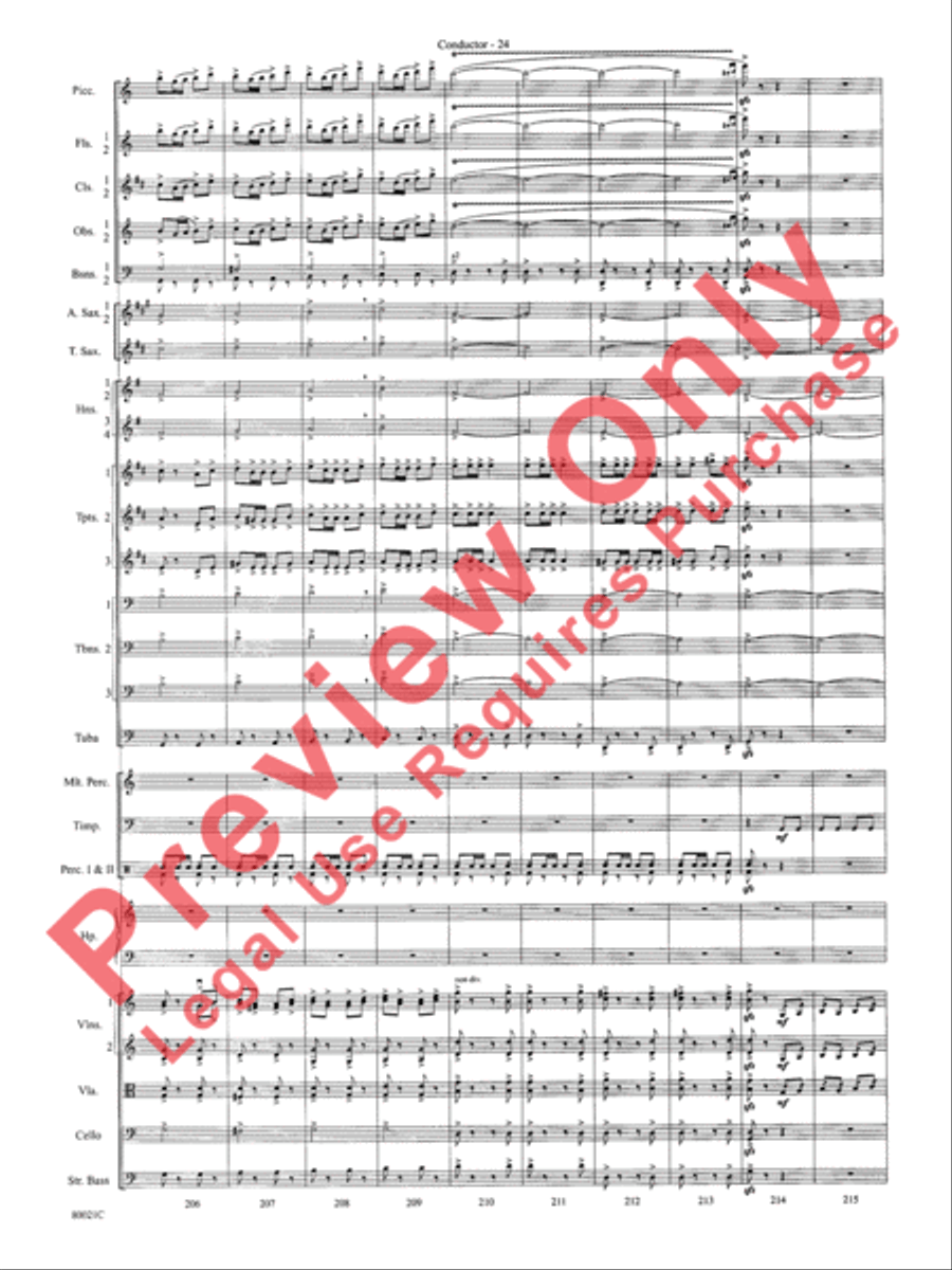 A Christmas Festival Full Orchestra scores gallery preview page 27