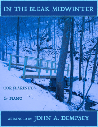 Book cover for In the Bleak Midwinter (Clarinet and Piano)