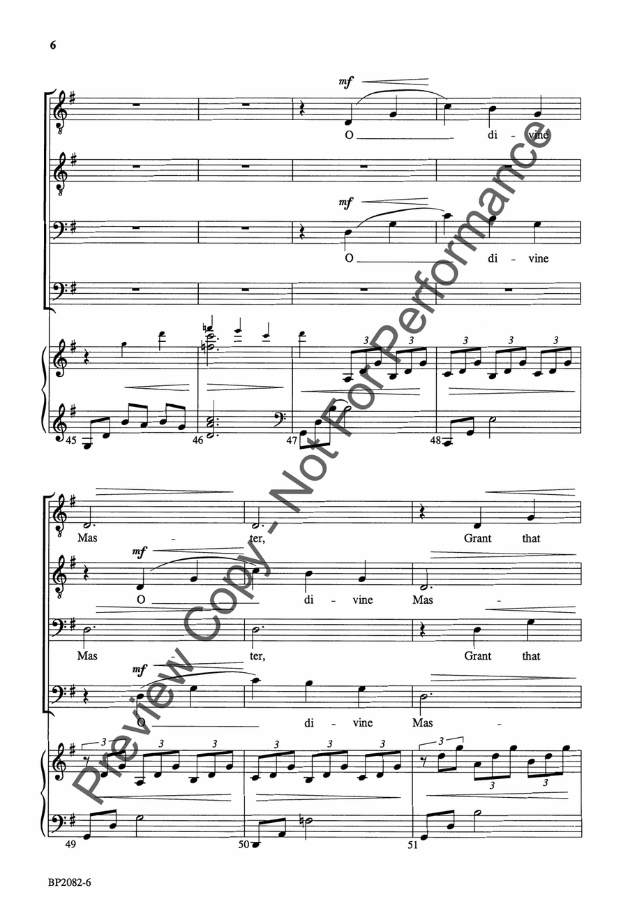Make Me an Instrument - TTBB TTBB scores gallery preview page 7