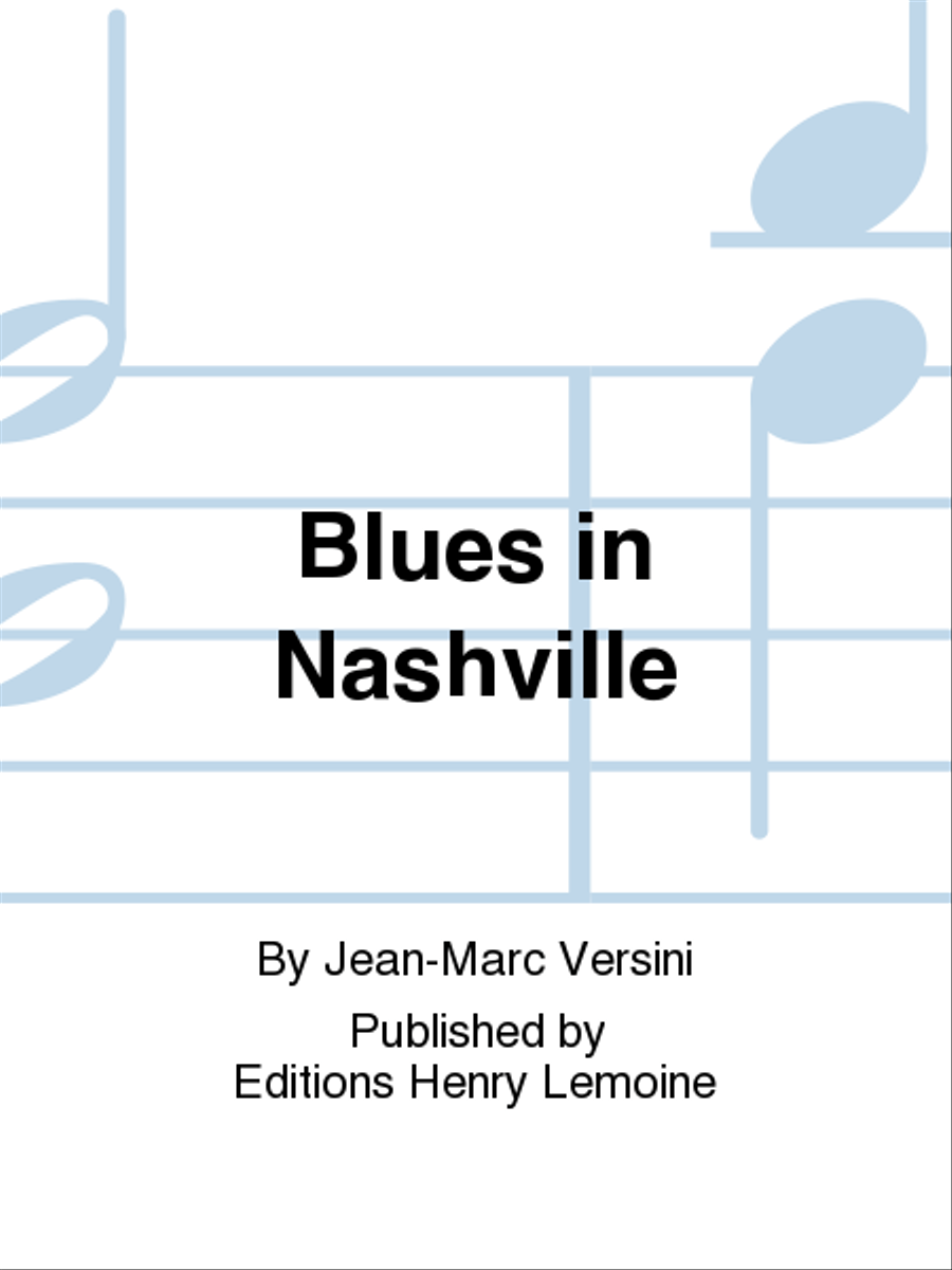 Blues in Nashville Collection / Songbook scores gallery preview page 1