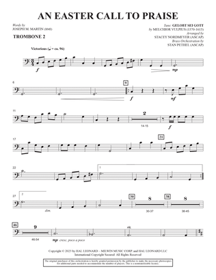 An Easter Call To Praise - Trombone 2
