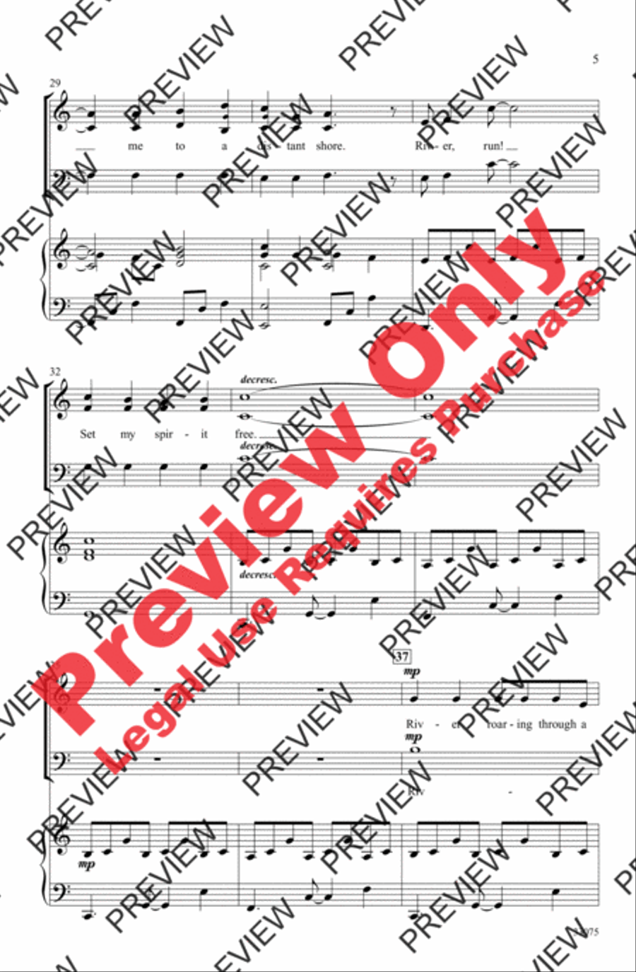Riversong Riversong 3-Part scores gallery preview page 5