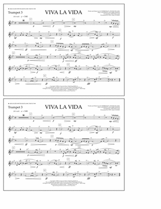 Viva La Vida - Trumpet 3