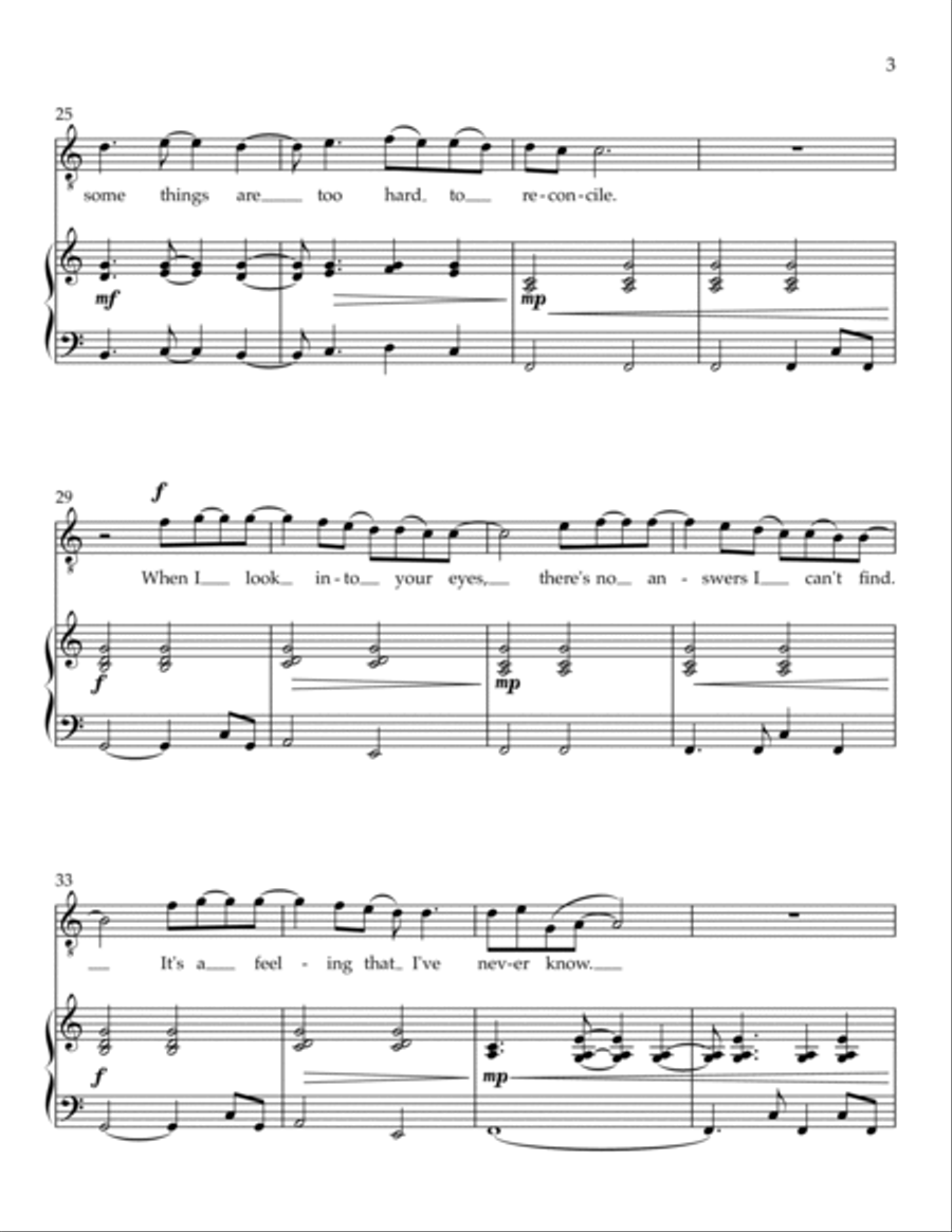 Some Things I'll Never Know Voice scores gallery preview page 3