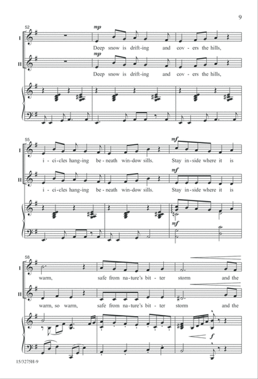 Cold Snap 2-Part scores gallery preview page 9