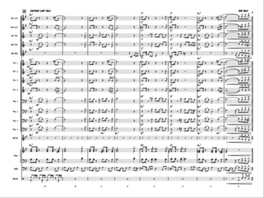 Dance Like No One's Watching Jazz Ensemble - Sheet Music page 9