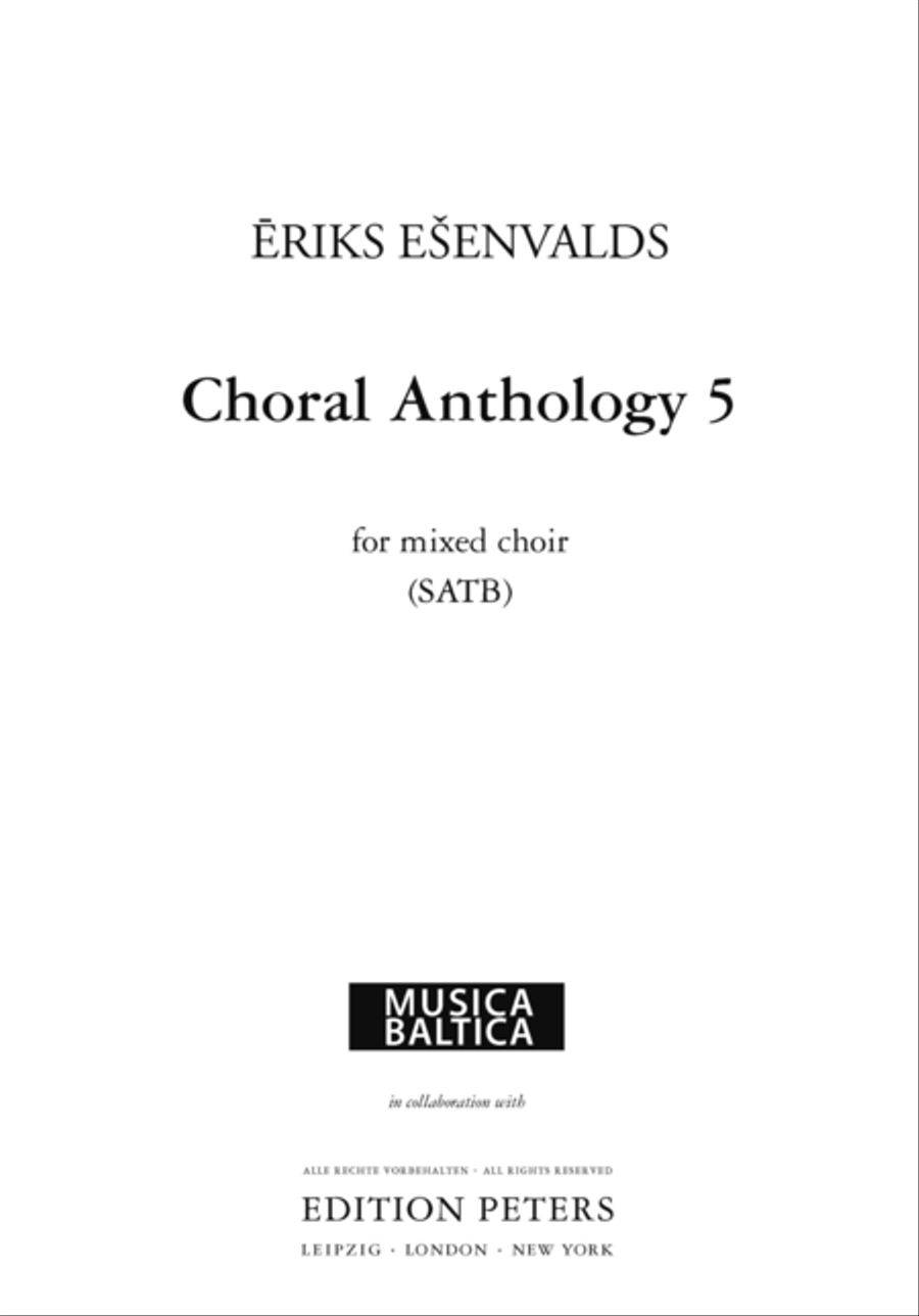 Choral Anthology 5 for Mixed Choir (SATB) 4-Part scores gallery preview page 2