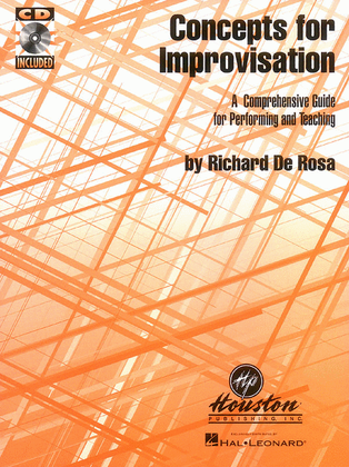Book cover for Concepts for Improvisation A Comprehensive Guide for Performing and Teaching