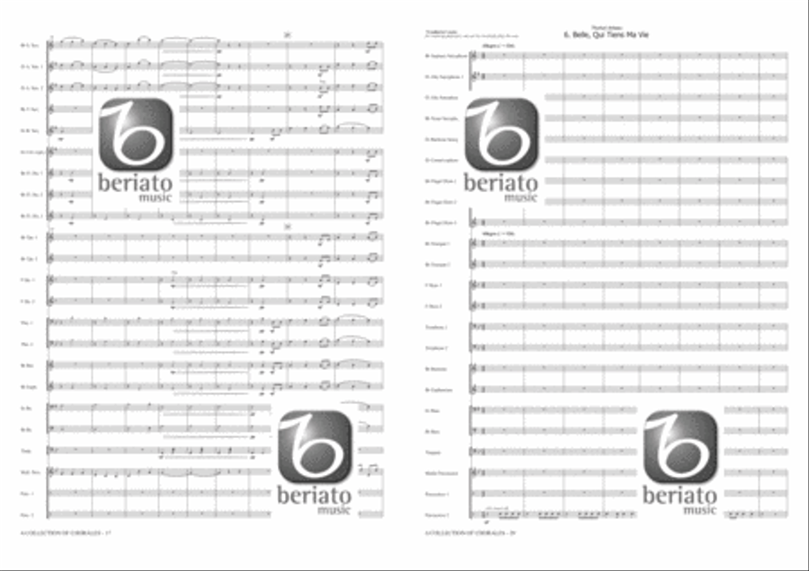 A Collection of Chorales Choir scores gallery preview page 7