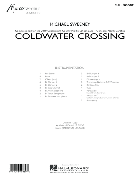 Coldwater Crossing - Full Score
