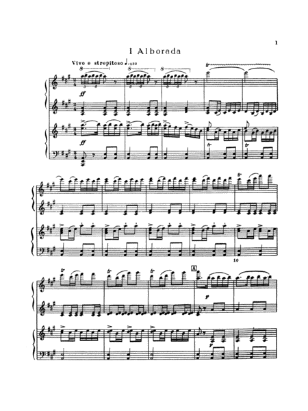 Rimsky-Korsakov: Capriccio Espagnole Piano Duet