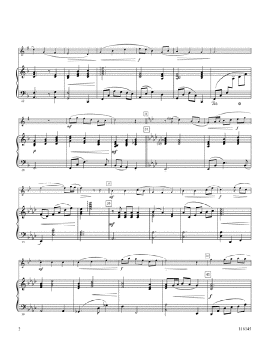 Be Thou My Vision Clarinet Solo scores gallery preview page 2