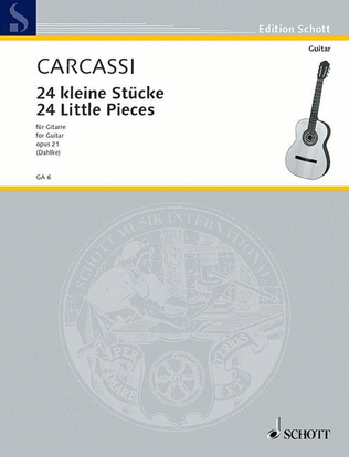 Book cover for 24 Little Pieces, Op. 21