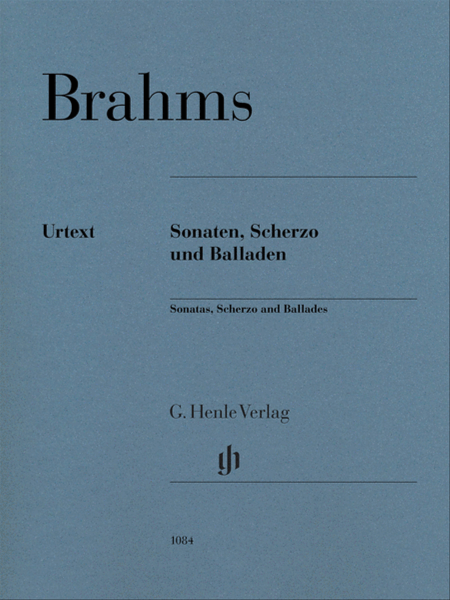 Book cover for Sonatas, Scherzo and Ballades