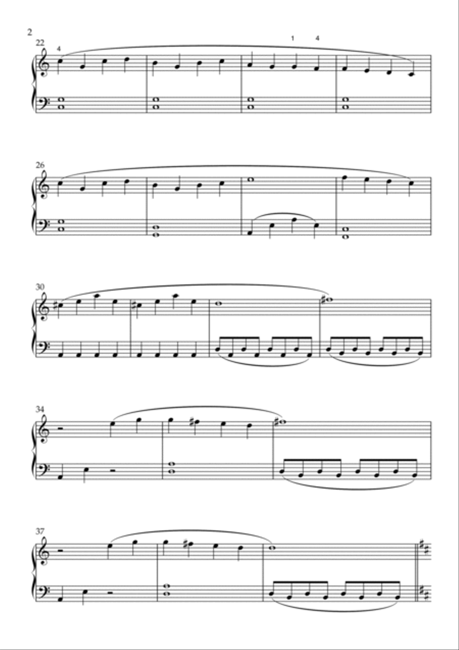 Forbidden Friendship Forbidden Friendship Piano Solo scores gallery preview page 2