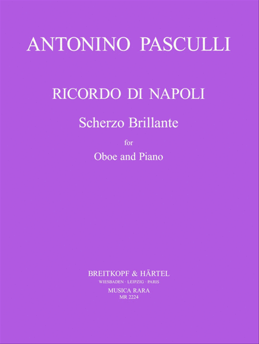 Ricordo di Napoli Piano scores gallery preview page 1