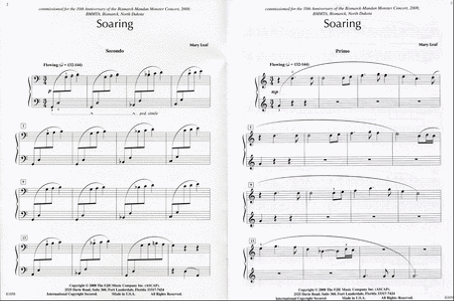 Soaring Piano Solo scores gallery preview page 3