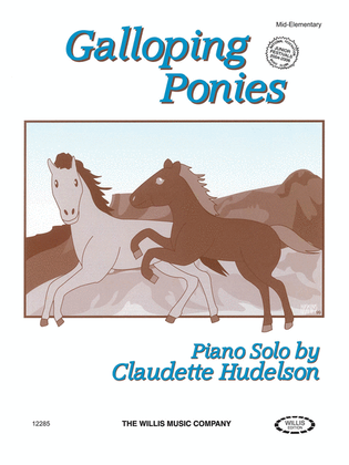 Book cover for Galloping Ponies