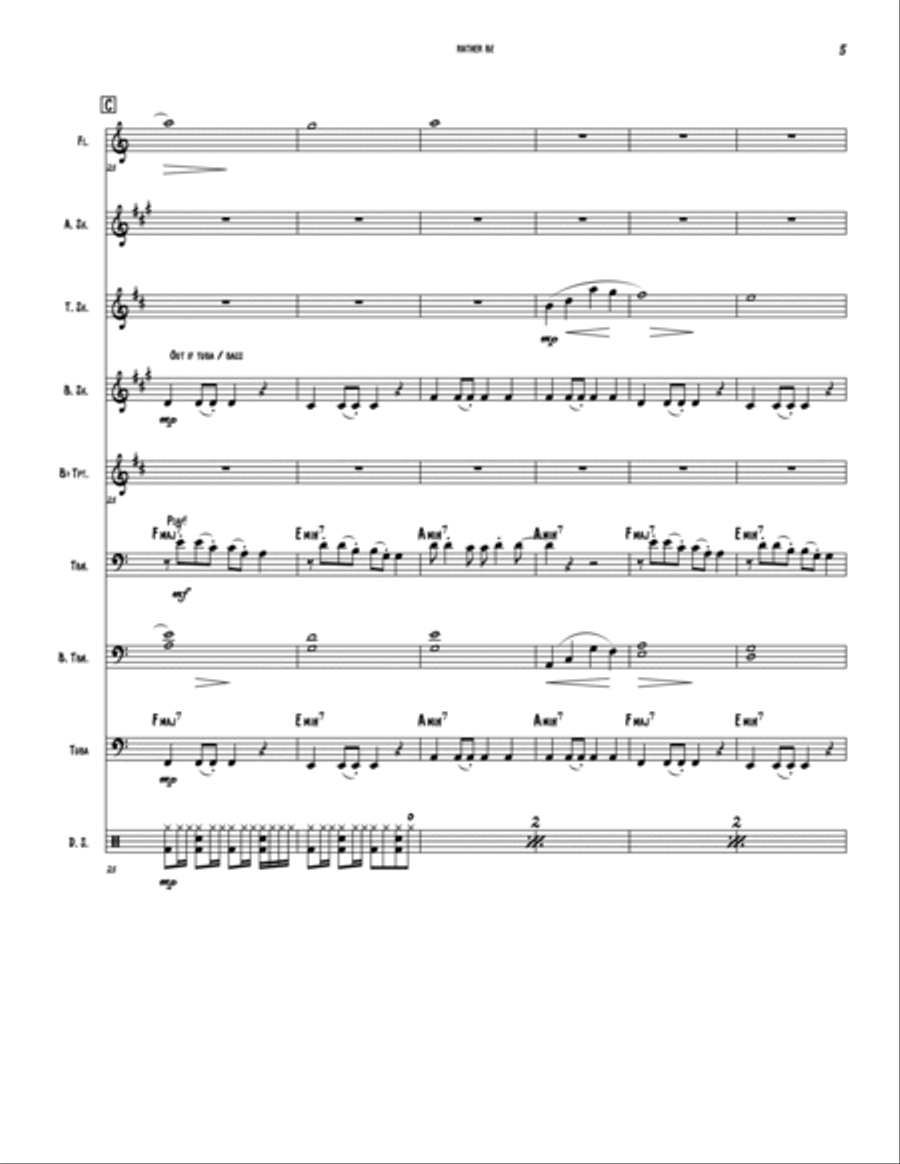 Rather Be Jazz Ensemble scores gallery preview page 5