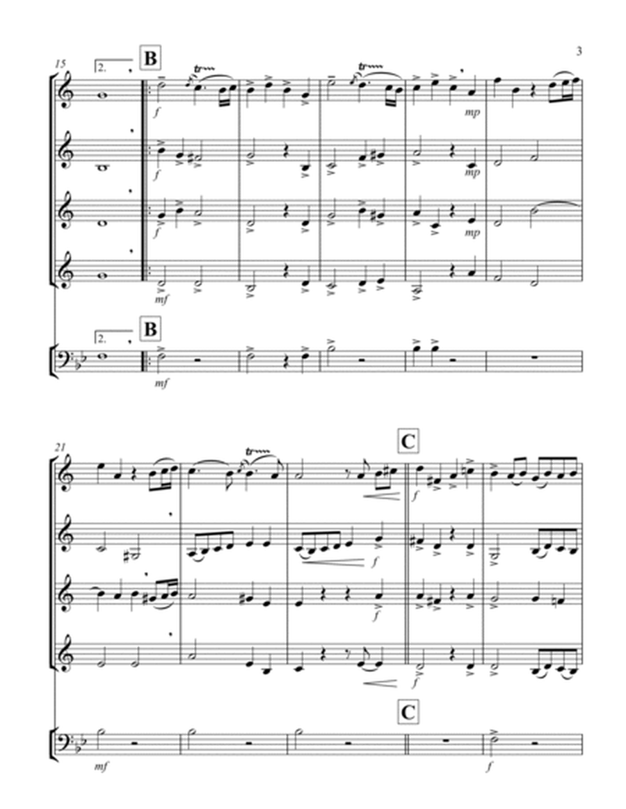 La Vigilance (from "Heroic Music") (Bb) (Trumpet Quartet, Timpani)