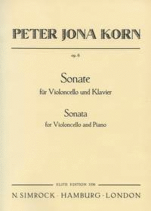 Book cover for Sonata op. 6