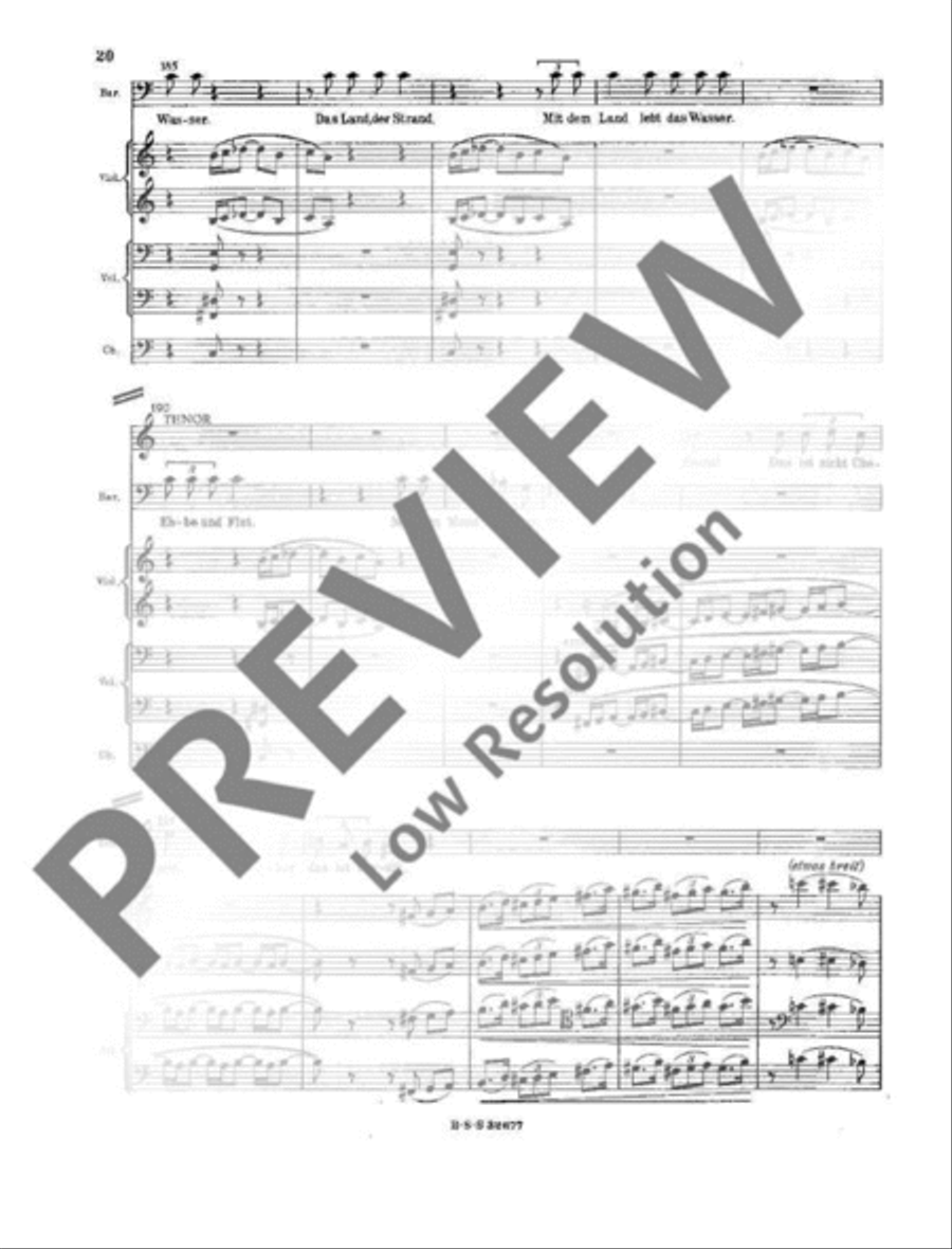 Das Wasser Mixed Choir scores gallery preview page 21