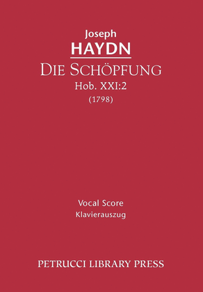 Book cover for Schopfung, Hob.XXI.2