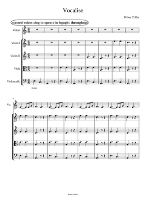 Vocalise Score