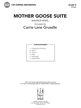 Mother Goose Suite: Score