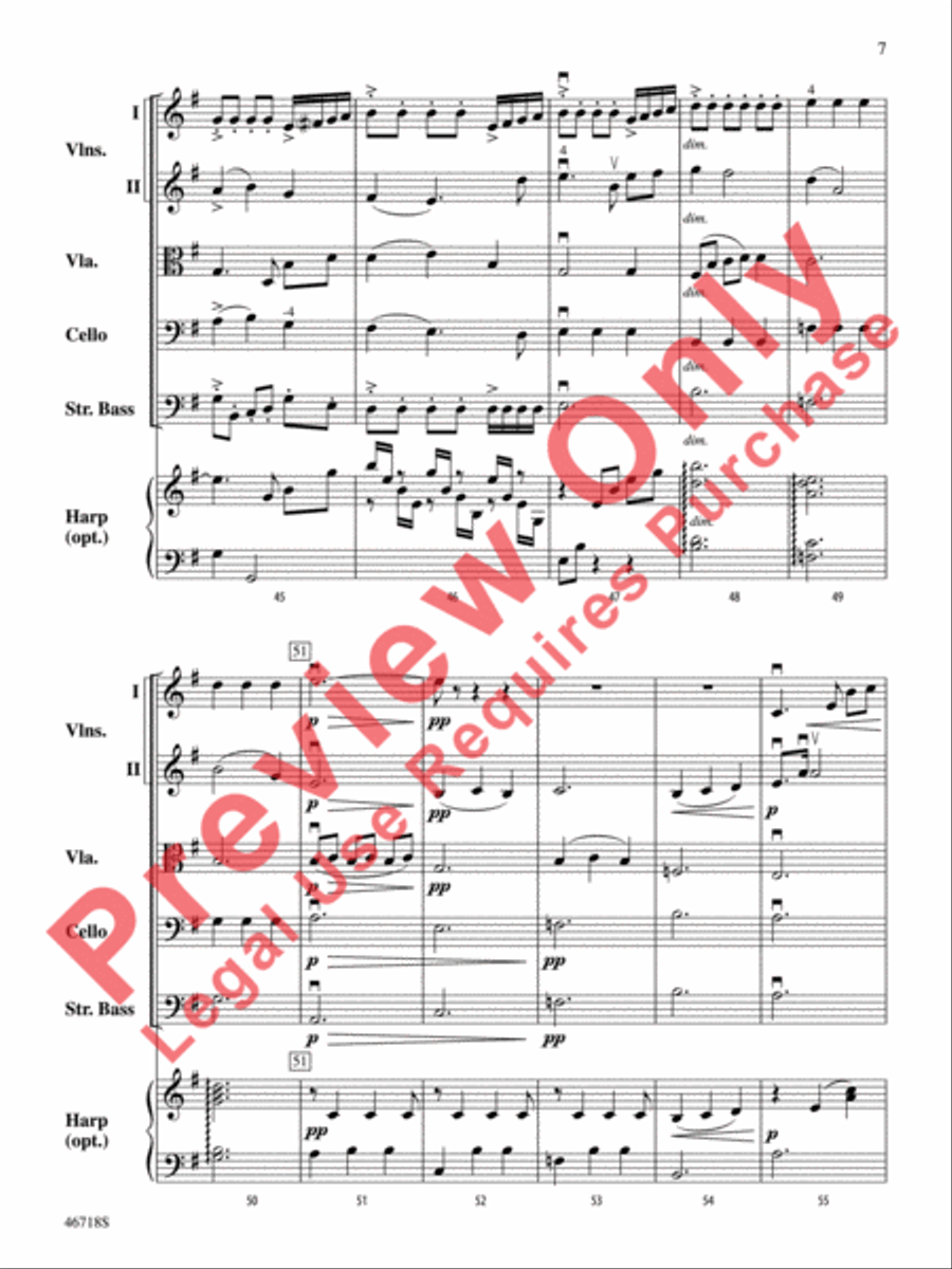 North of the Mountain North of the Mountain String Orchestra scores gallery preview page 8