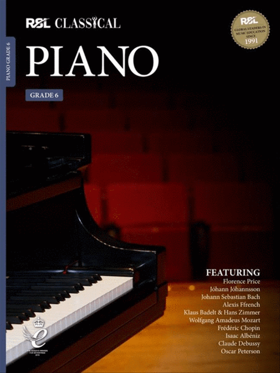 RSL Classical Piano Grade 6 (2021) Piano Solo scores gallery preview page 1