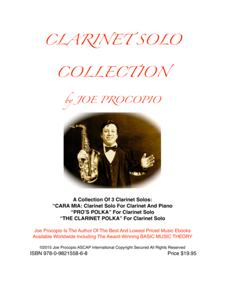 CLARINET SOLO COLLECTION by Joe Procopio
