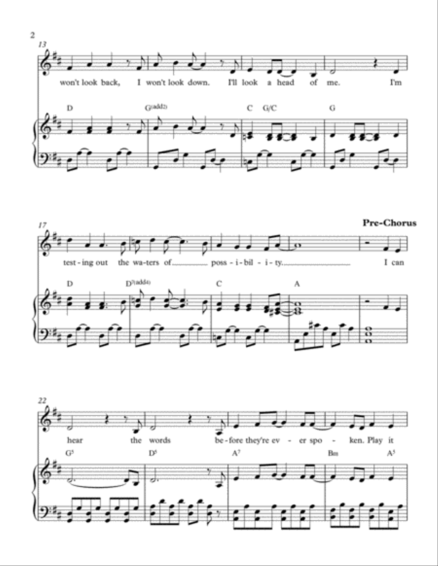Even Angels Fall Voice scores gallery preview page 2