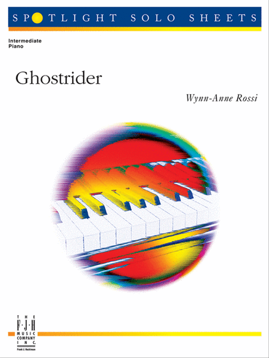 Ghostrider Ghostrider Piano Solo scores gallery preview page 1