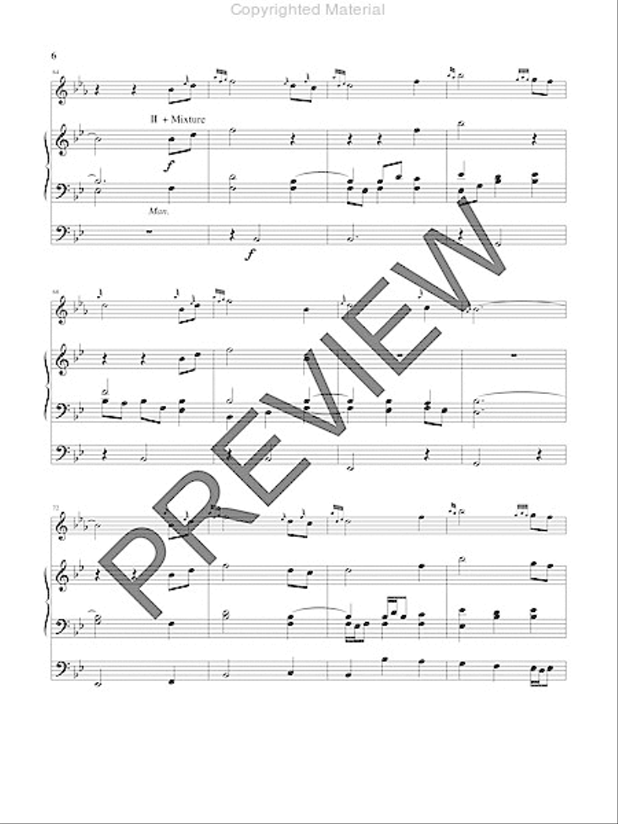 My Shepherd Will Supply My Need Bagpipe scores gallery preview page 5