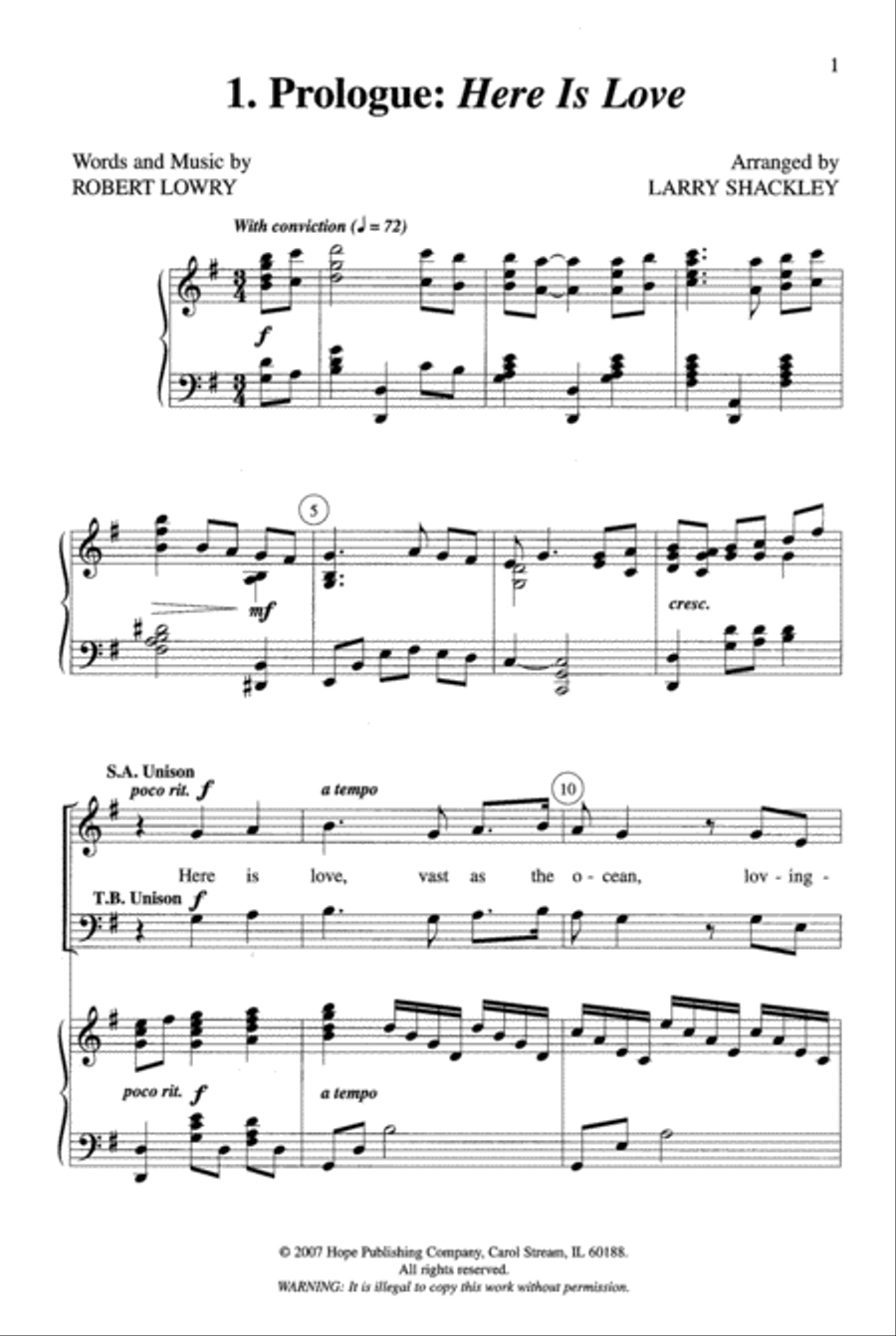 Here Is Love Score scores gallery preview page 5