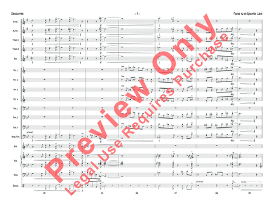 There Is No Greater Love Jazz Ensemble scores gallery preview page 38