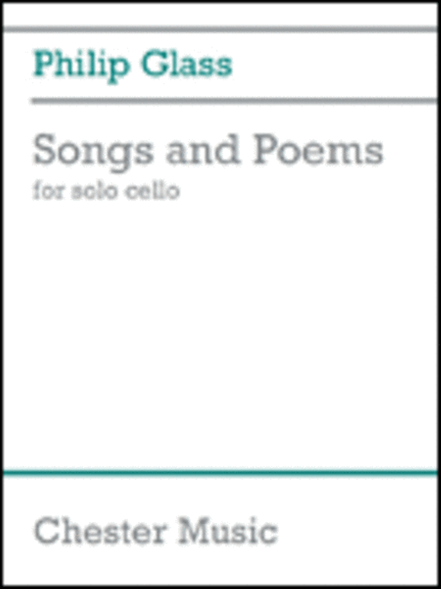 Songs and Poems