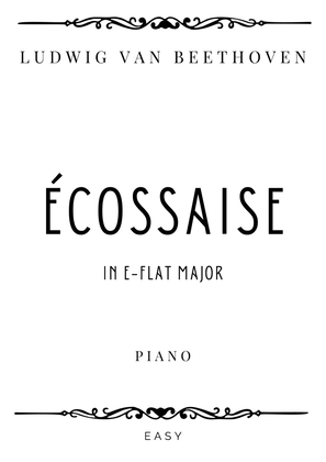 Beethoven - Ecossaise in E-Flat Major (WoO 86) - Easy